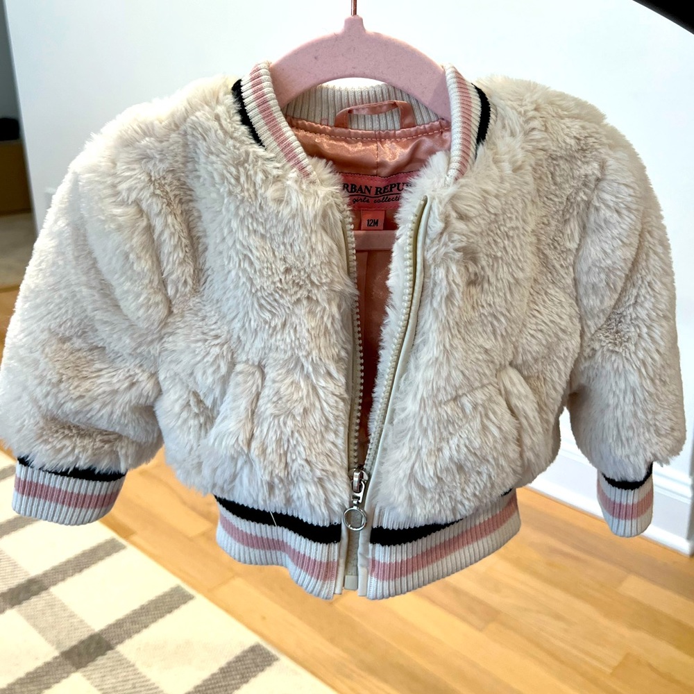 Baby girls Urban Republic faux fur jacket